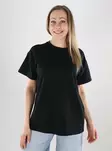 Pieces women's t-shirt Oversized Tee black - Women's T-shirts - 140155 - 1