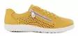 Rieker Women's Genuine Leather Barefoot Shoes 52824-68 Yellow - Barefoot shoes - 138155 - 1
