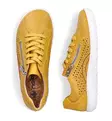 Rieker Women's Genuine Leather Barefoot Shoes 52824-68 Yellow - Barefoot shoes - 138155 - 4
