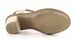 Rieker women's high-heeled sandals 66526-62 beige - Rieker women`s sandals - 137965 - 4