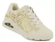Skechers Sneakers 177975/NTGD UNO - GOLDEN HEART Natural/Gold - Skechers women`s sneakers - 141455 - 2