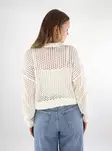 Something New women's sweater Moss Pullover birch - Women's knitwear - 137835 - 2