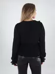 Vero Moda women's shirt Frill black - Women's long sleeved shirts - 139995 - 2