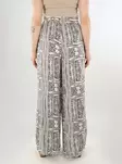 Vero Moda casual trousers VMMENNY Wide oatmeal/tenna - Women's trousers - 138455 - 2