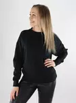 Vila women's sweatshirt VIREFLECT EMB Minimalism black beauty - Women's hoodies and colleges - 140035 - 1