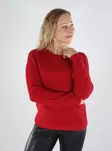 Vila women's sweater O-Neck jester red - Women's knitwear - 139575 - 1