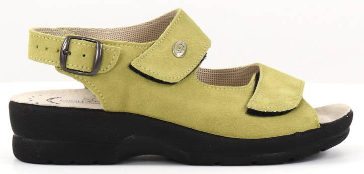 Golden Fit Professional sandals 696 giallo suede - Women's work shoes - 127955 - 1