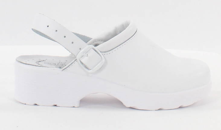 Golden Fit Mules New oland white - Women's work shoes - 125925 - 1