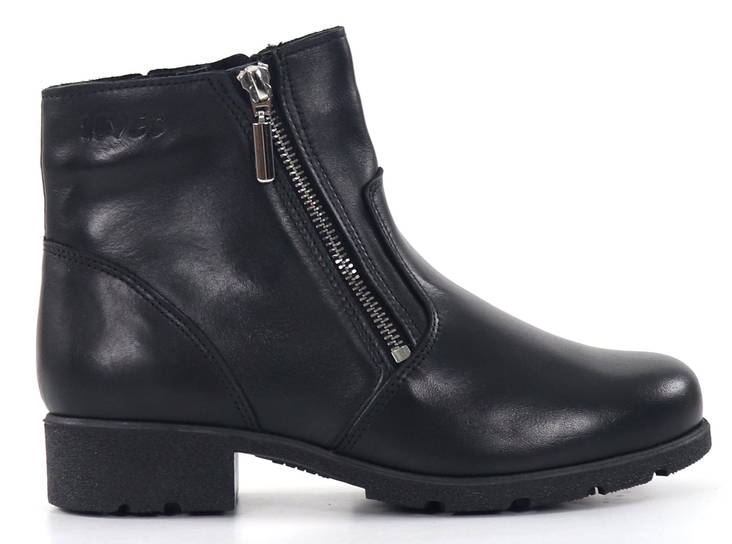 Ilves Leather Ankle Boots 8486 black - Women's ankle boots - 134455 - 1