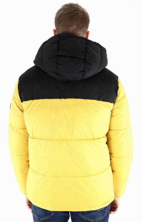 yellow coat puffer