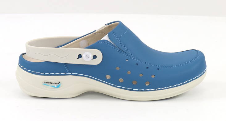 Nursing Care Machine Washable Sandals Leather Hearts - Women's work shoes - 129905 - 1