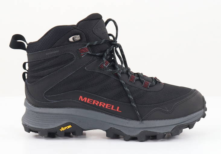 Merrell Studded Shoes Moab thermo, black - Men's ankle boots and boots - 131375 - 1