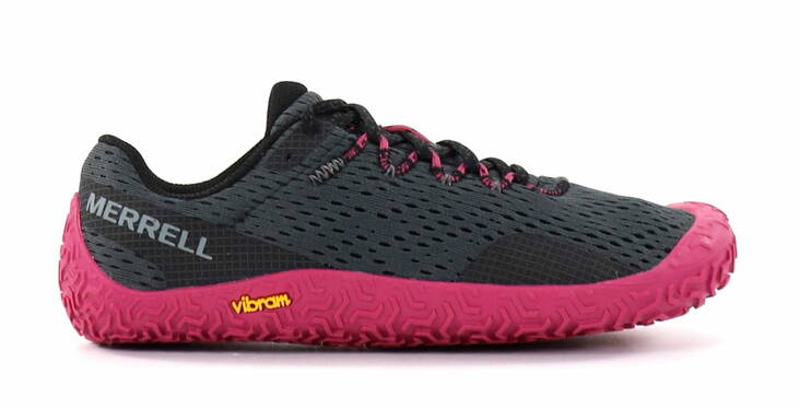 Merrell women's barefoot shoes Vapor Glove 6 J067722 granite / fuchsia - Barefoot shoes - 136015 - 1