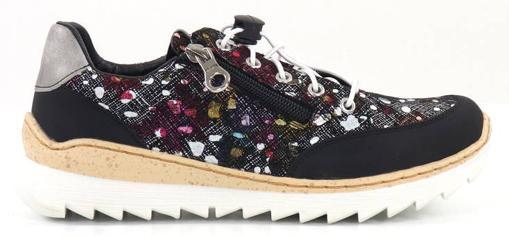 Migant Walking shoes A926-34 black flower - Migant women`s walking shoes - 133265 - 1