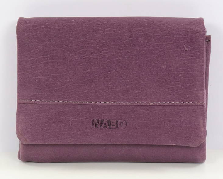 Nabo Leather Wallet NK304, purple - Wallets - 130665 - 1