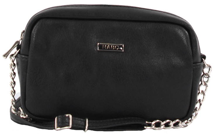 Nabo Shoulder Bag L2339, Black - Handbags - 129835 - 1