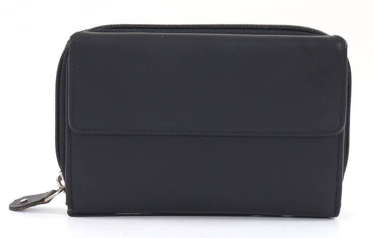 Leather Wallet WO-50, black - Wallets - 131205 - 1