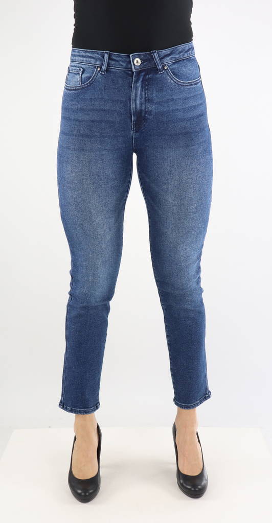 Only Jeans mid slim ankle blue - Women's jeans - 131875 - 1