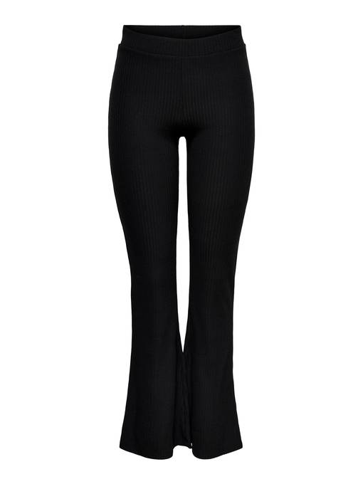 Only Pants Emma flared, black 