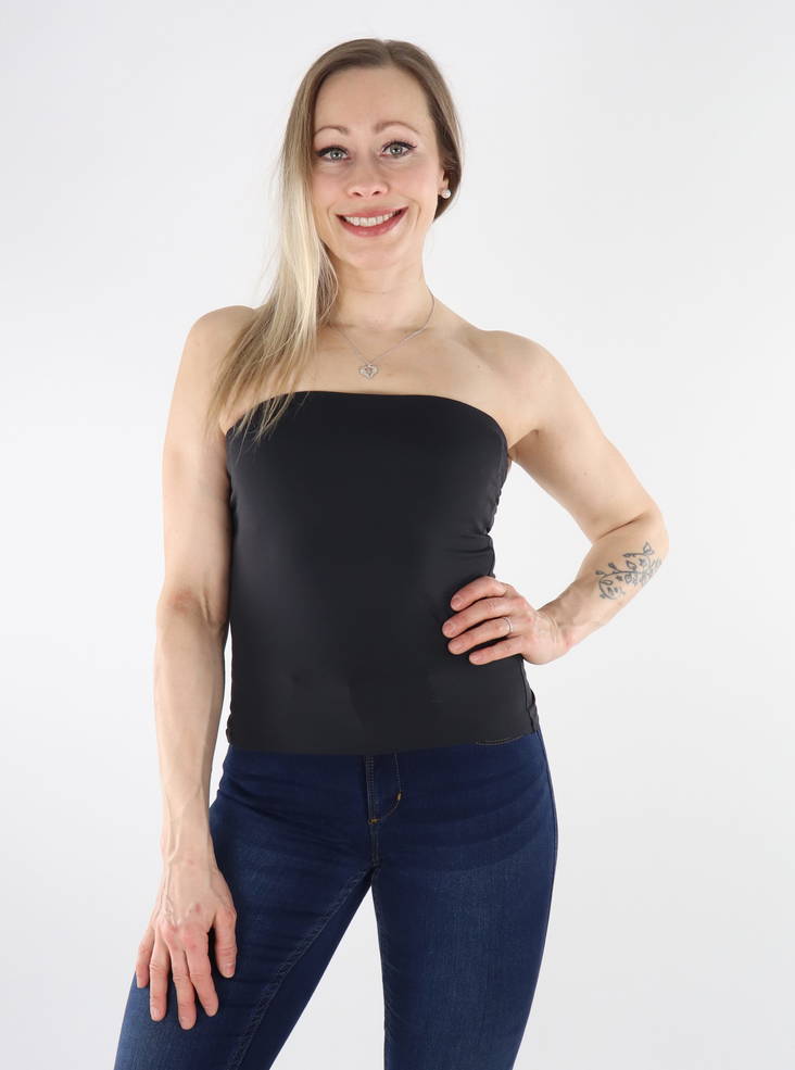 Only tube top black - Women's tank tops - 135675 - 1