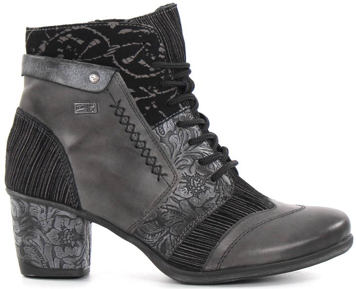 Rieker Remonte Ankle Boots D5470-45, Grey - Rieker ankle boots - 126705 - 1