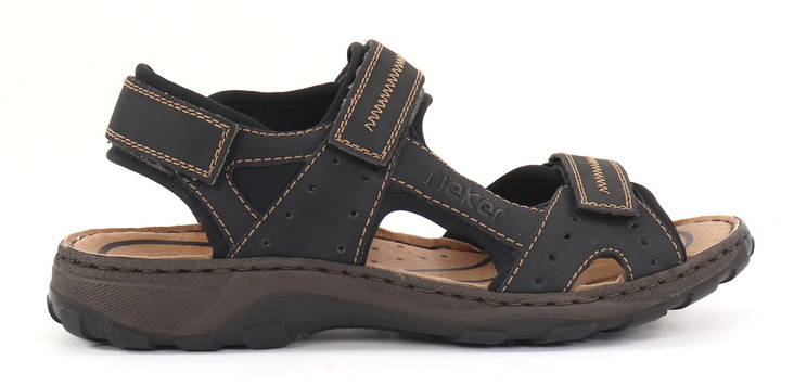 131035 Rieker Sandals 26061-00, black - Men's sandals - 131035 - 1