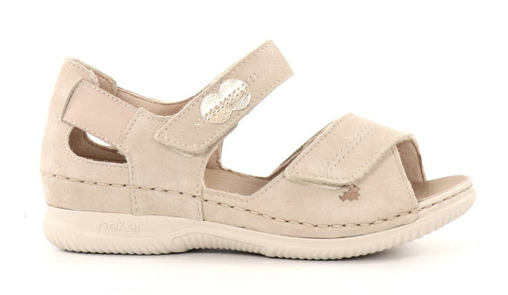 Rieker women's sandals V7474-60 beige - Rieker women`s sandals - 135885 - 1