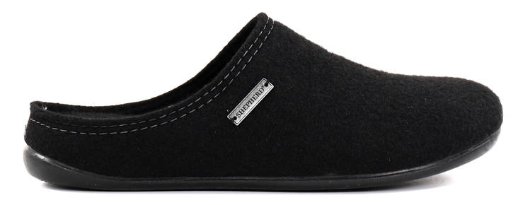 Shepherd Slippers Cilla black - Women's slippers - 132275 - 1