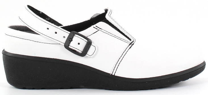Sievi Machine-washable Work Shoes Susan, White - Women's work shoes - 120755 - 1