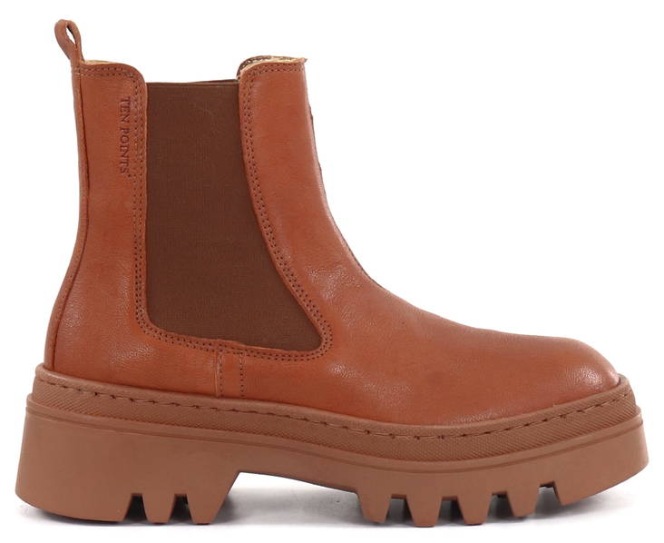 Ten Points Ankle Boots 60308 Hedda cognac - Women's ankle boots - 131645 - 1