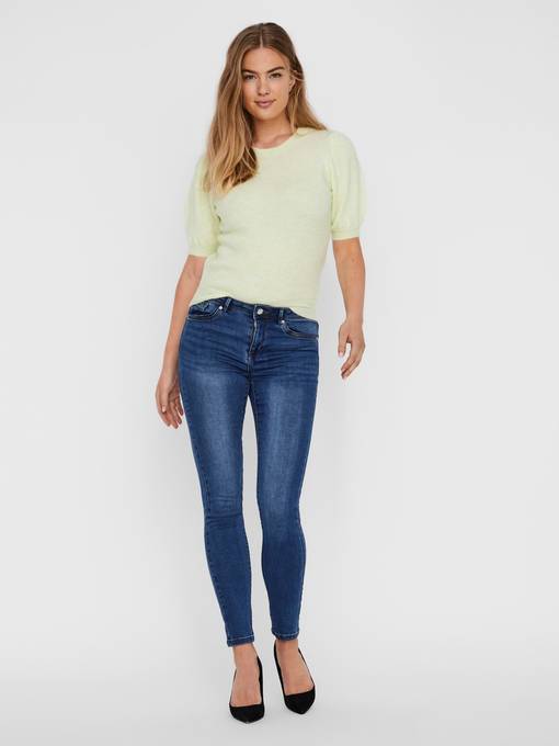 Vero Moda Jeans Tanya piping VI369, Blue - Stilettoshop.eu webstore