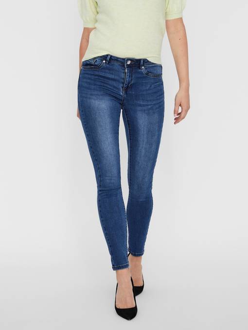 par strukturelt Andre steder Vero Moda Jeans Tanya piping VI369, Blue - Stilettoshop.eu webstore