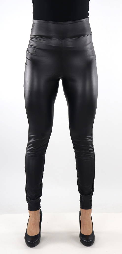 Vero Moda Leggings hw coated black - Leggings - 134335 - 1