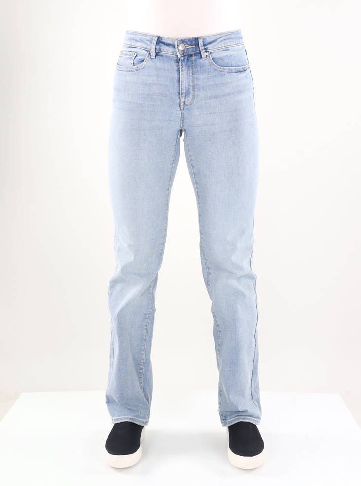 Vero Moda women's jeans Flash MR straight light blue - Women's jeans - 135175 - 1