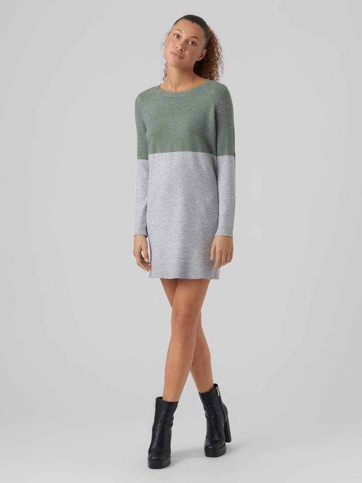 Vero Moda Knitted Dress light grey - Dresses and tunics - 132585 - 1