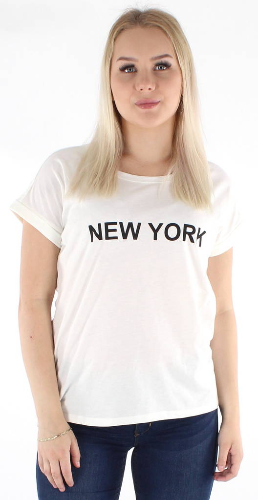 Vila T-shirt Dreamers pure, White - Women's T-shirts - 121295 - 1