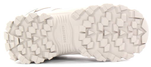 skechers street blox flat ankle hiker boots in black