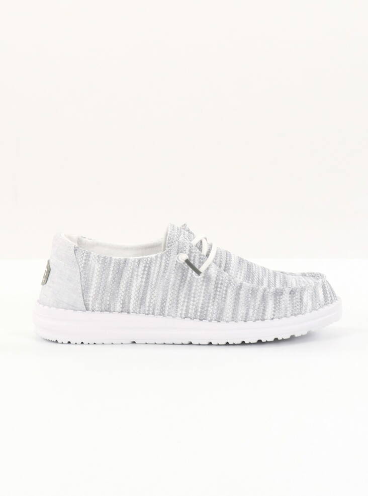 HEYDUDE women's shoes Wendy Sox Glacier grey - Women's walking shoes - 136205 - 1