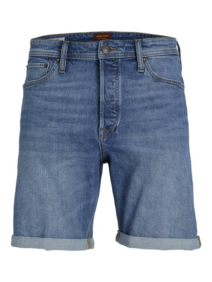 Jack&Jones men's denim shorts Chris Original blue denim - Men's shorts and capri - 136315 - 1