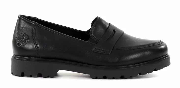Rieker women's loafer walking shoes 45560-02 black - Rieker women`s walking shoes - 136585 - 1