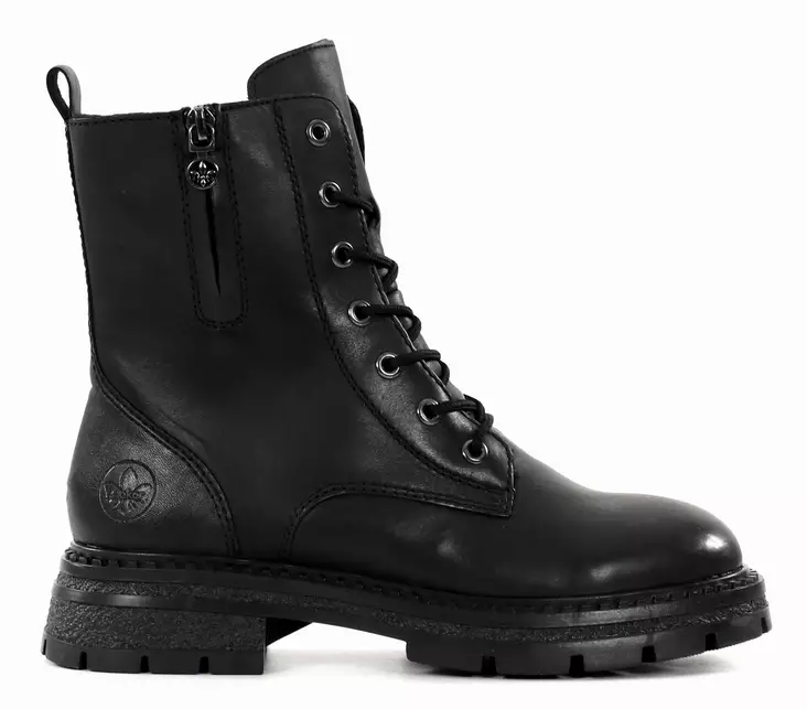 Rieker women's leather ankle boots Z9804-00 black - Rieker ankle boots - 136985 - 1