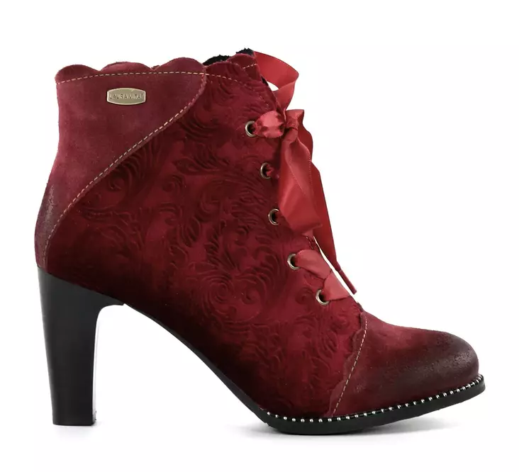 Laura Vita Women's Ankle Boots Alcbaneo 427 Rouge - Women's ankle boots - 137385 - 1
