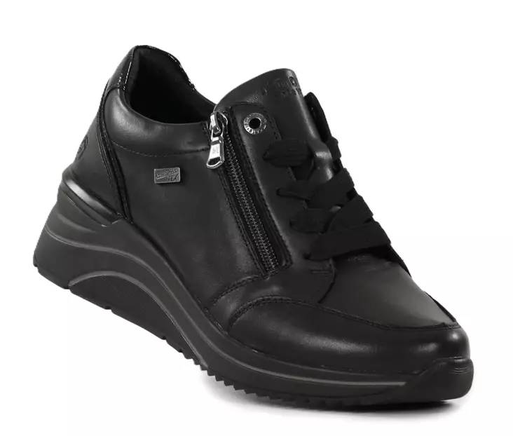 Rieker Remonte wedge sneakers D0T03-00 black - Rieker women`s walking shoes - 138865 - 1