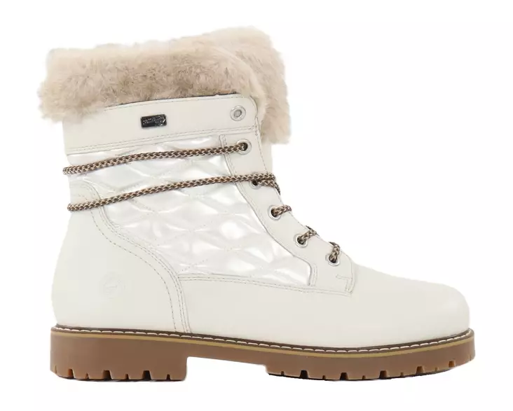 Rieker Remonte studded ankle boots D9383-80 white - Rieker ankle boots - 139185 - 1