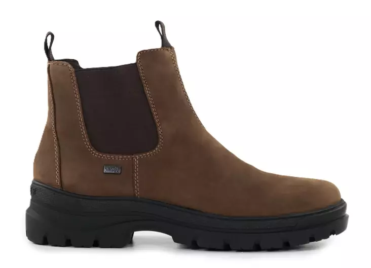 Rieker men's genuine leather studded ankle boots F5450-25 brown - Men's ankle boots and boots - 139255 - 1