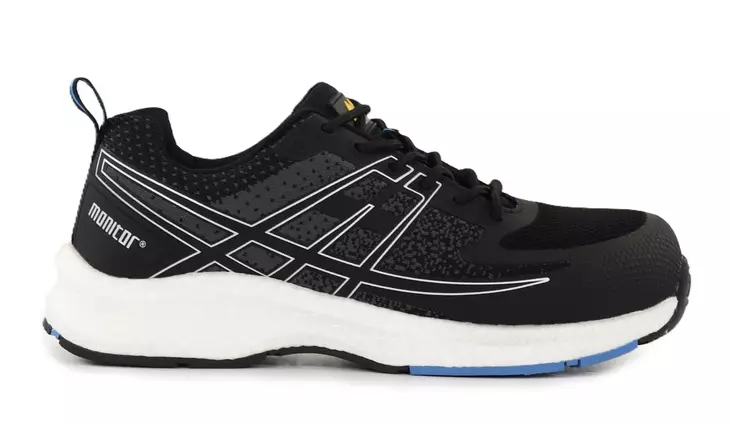 Monitor Men's Safety Shoes 1000067001 Black - Men's professional shoes - 139435 - 1