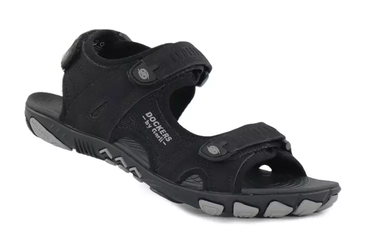 Dockers sandals 58OL201-637121 black/grey - Women's sandals - 140905 - 1
