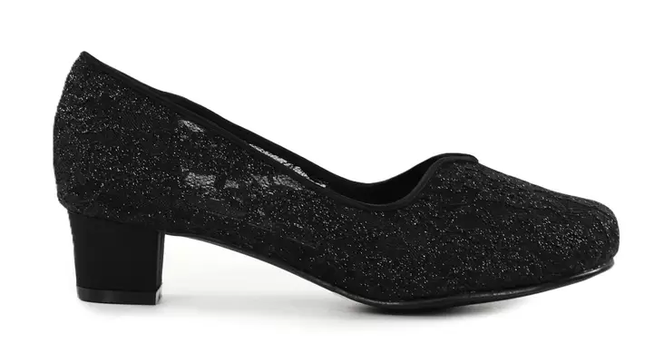 Chantana wide-last pumps 660-82 black/lace - Women's pumps and high heels - 139305 - 1