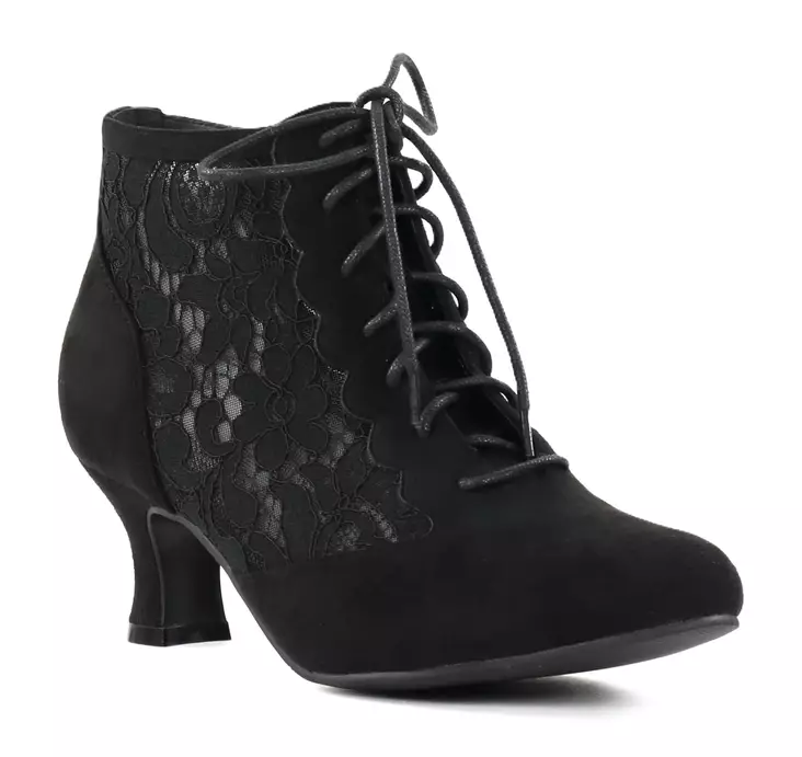 Chantana women's lace decorated ankle boots 26182-92 black - Women's ankle boots - 140705 - 1