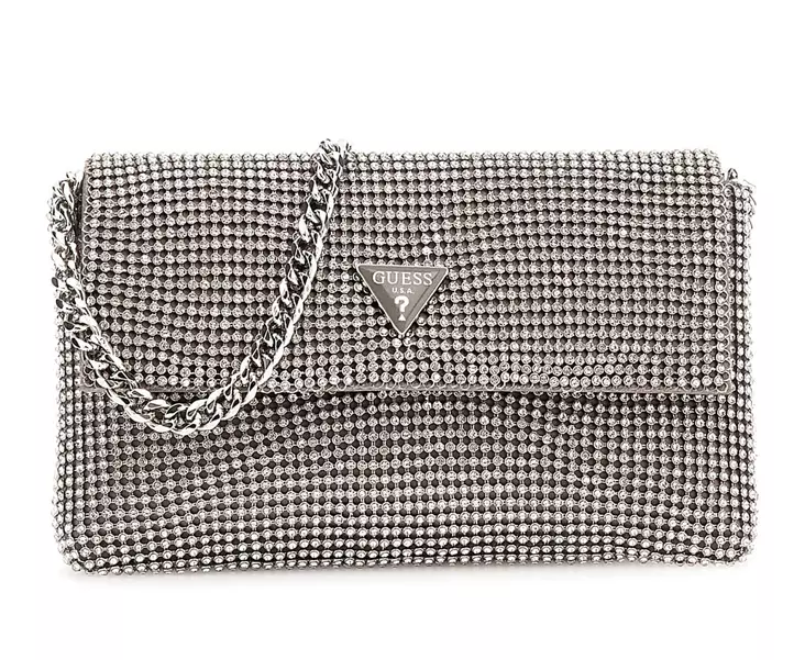 Guess shoulder bag Zalina Mini silver - Handbags - 137075 - 1